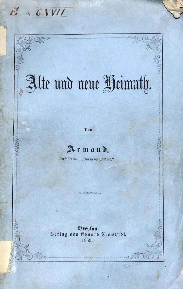 Große Abbildung Nr.1: 130-1141 Armand (d.i. F.A.Strubberg).: (Literatur und illustrierte Bücher bis 19.Jahrhundert)