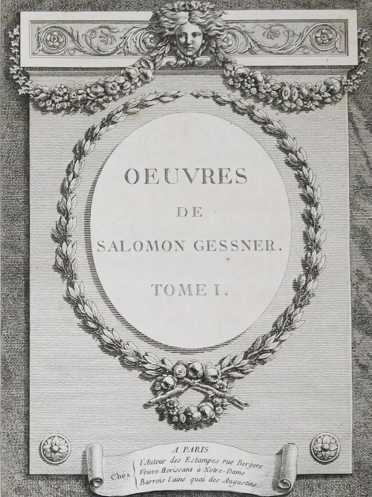 Große Abbildung Nr.1: 130-1188 Gessner,S.: (Literatur und illustrierte Bücher bis 19.Jahrhundert)