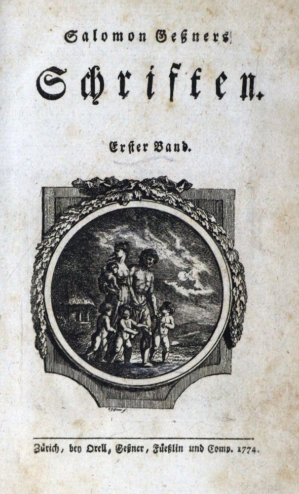 Große Abbildung Nr.1: 130-1189 Gessner,S.: (Literatur und illustrierte Bücher bis 19.Jahrhundert)