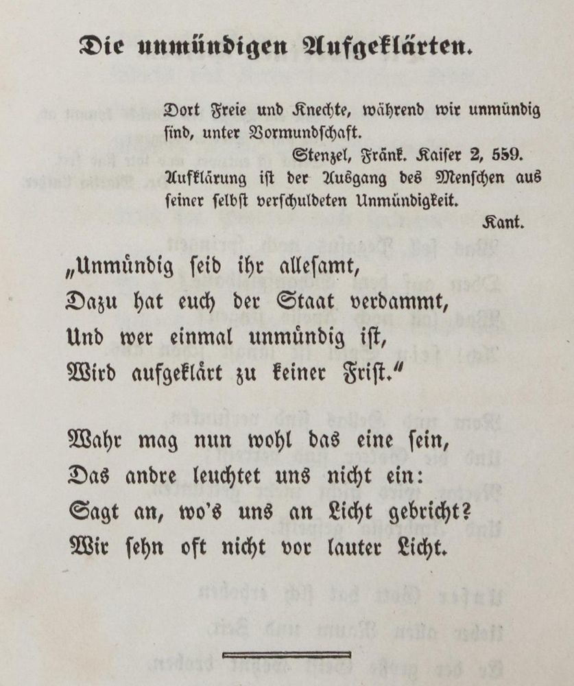 Große Abbildung Nr.1: 130-1208 Hoffmann von Fallersleben, (A. H.).: (Literatur und illustrierte Bücher bis 19.Jahrhundert)