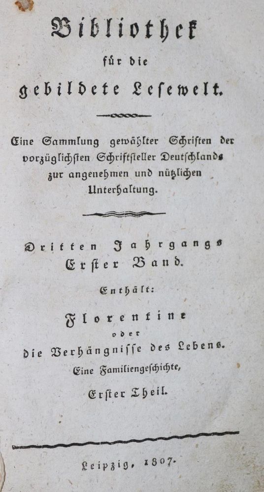 Große Abbildung Nr.1: 130-1250 (Lohmann,J.F.).: (Literatur und illustrierte Bücher bis 19.Jahrhundert)