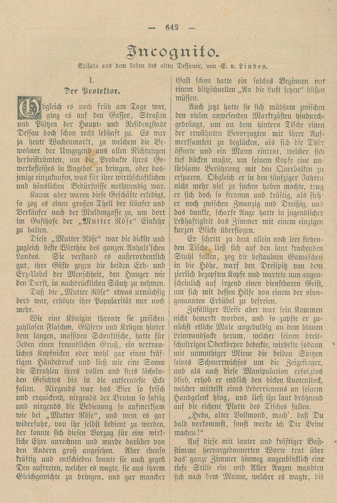 Große Abbildung Nr.1: 130-1261 (May,K. Pseud.:) E.von Linden.: (Literatur und illustrierte Bücher bis 19.Jahrhundert)