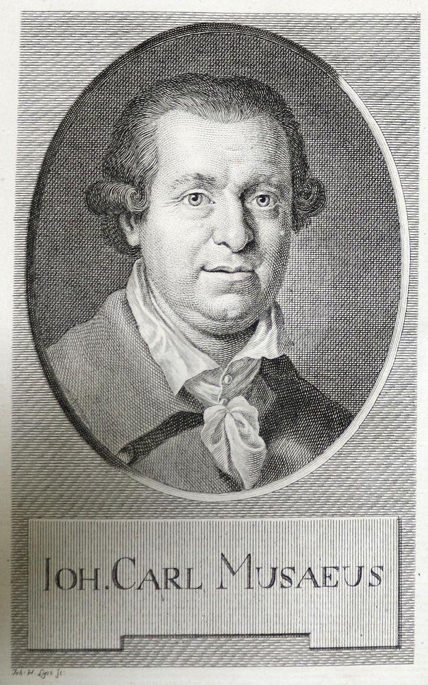 Große Abbildung Nr.1: 130-1269 Musaeus,(J.K.A.).: (Literatur und illustrierte Bücher bis 19.Jahrhundert)