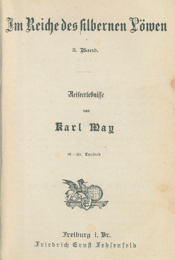 Große Abbildung Nr.1: 130-1306 May,K.: (Sascha Schneider)