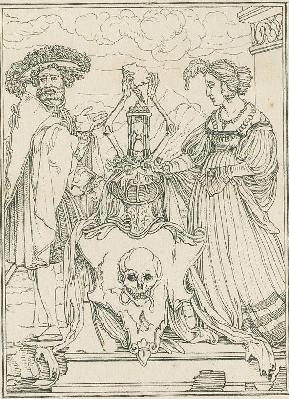 Große Abbildung Nr.1: 130-1327 Bechstein,L.: (Totentanz)