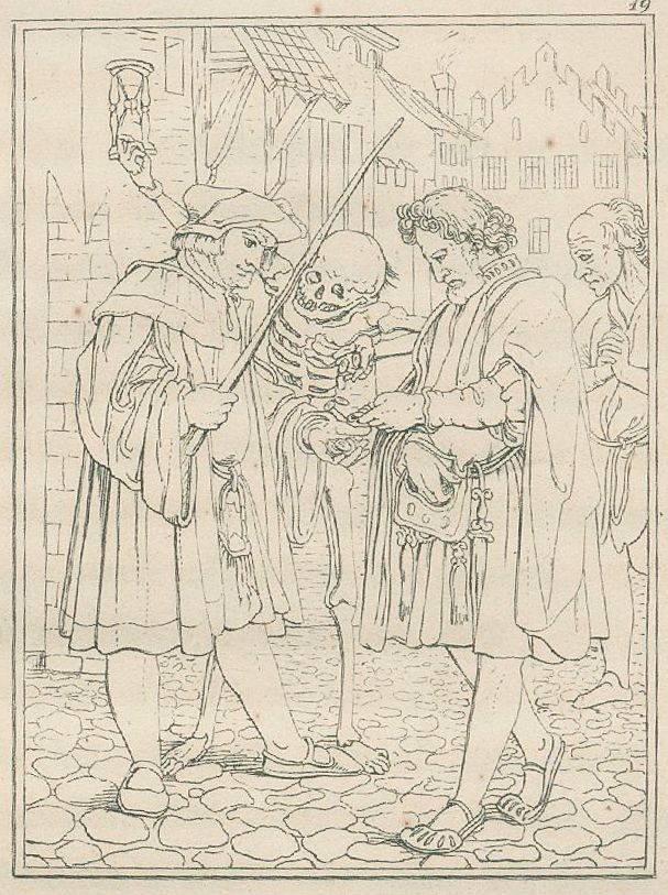 Große Abbildung Nr.2: 130-1327 Bechstein,L.: (Totentanz)