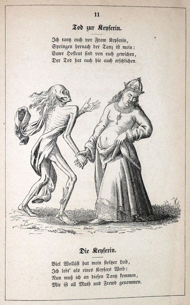 Große Abbildung Nr.1: 130-1328 Todtentanz der Stadt Basel.: (Totentanz)