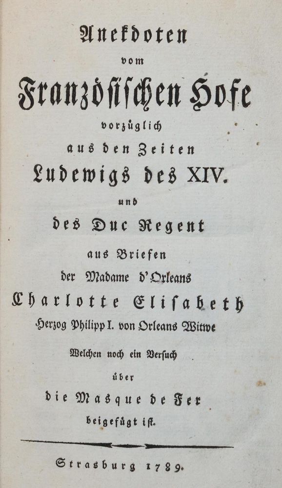 Große Abbildung Nr.1: 130-1330 (Veltheim, Aug. Ferd. v.),: (Literatur und illustrierte Bücher bis 19.Jahrhundert)