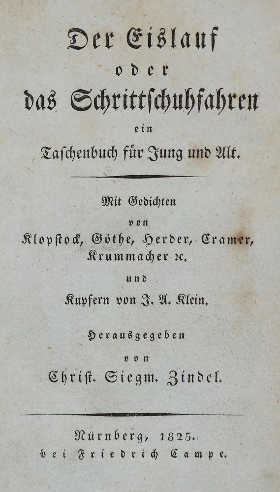 Große Abbildung Nr.2: 130-1342 Zindel,C.S.: (Literatur und illustrierte Bücher bis 19.Jahrhundert)