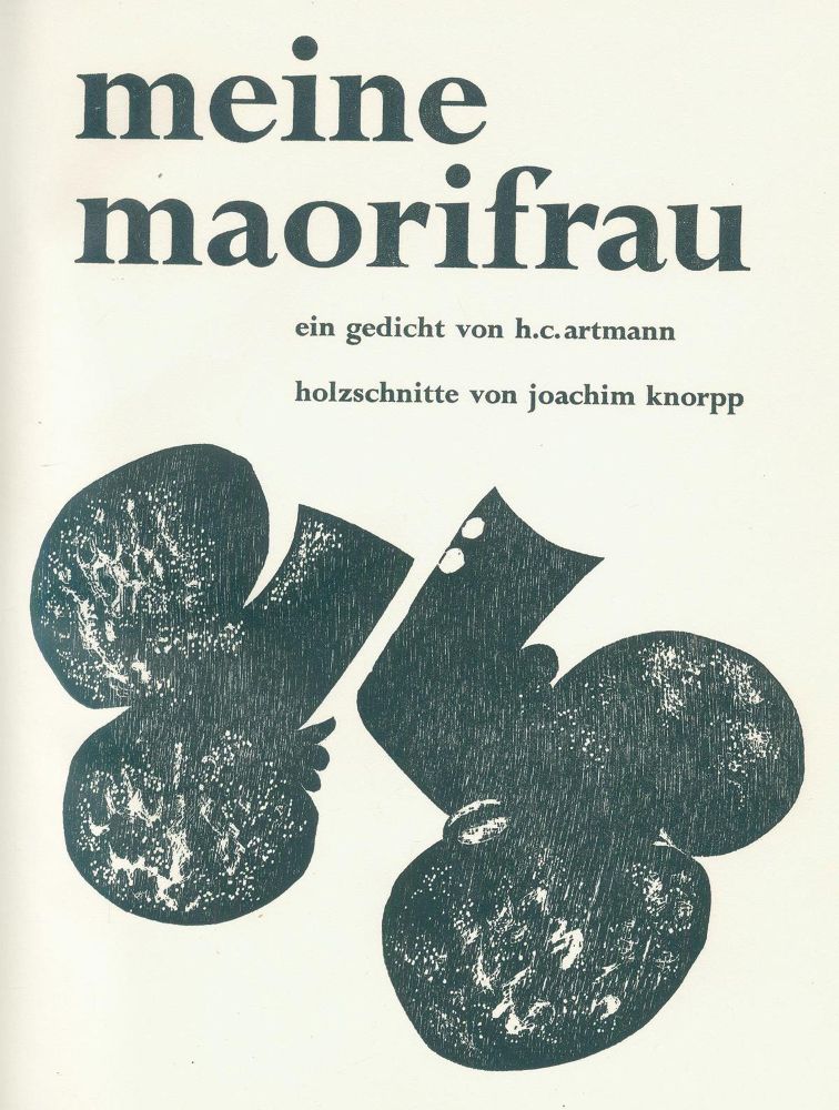 Große Abbildung Nr.1: 130-1352 Artmann,H.C.: (Literatur und illustrierte Bücher 20.Jahrhundert - Alte Literatur in modernen Ausgaben)