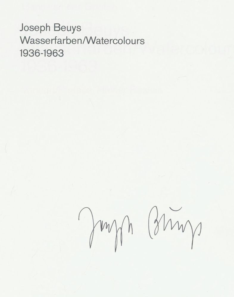 Große Abbildung Nr.1: 130-1381 Van der Grinten,F.J. u. H.: (Beuys)