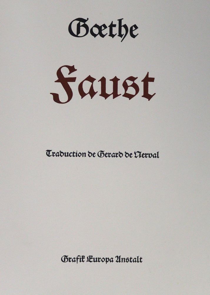 Große Abbildung Nr.2: 130-1408 Goethe,J.W.v.: (Dali)