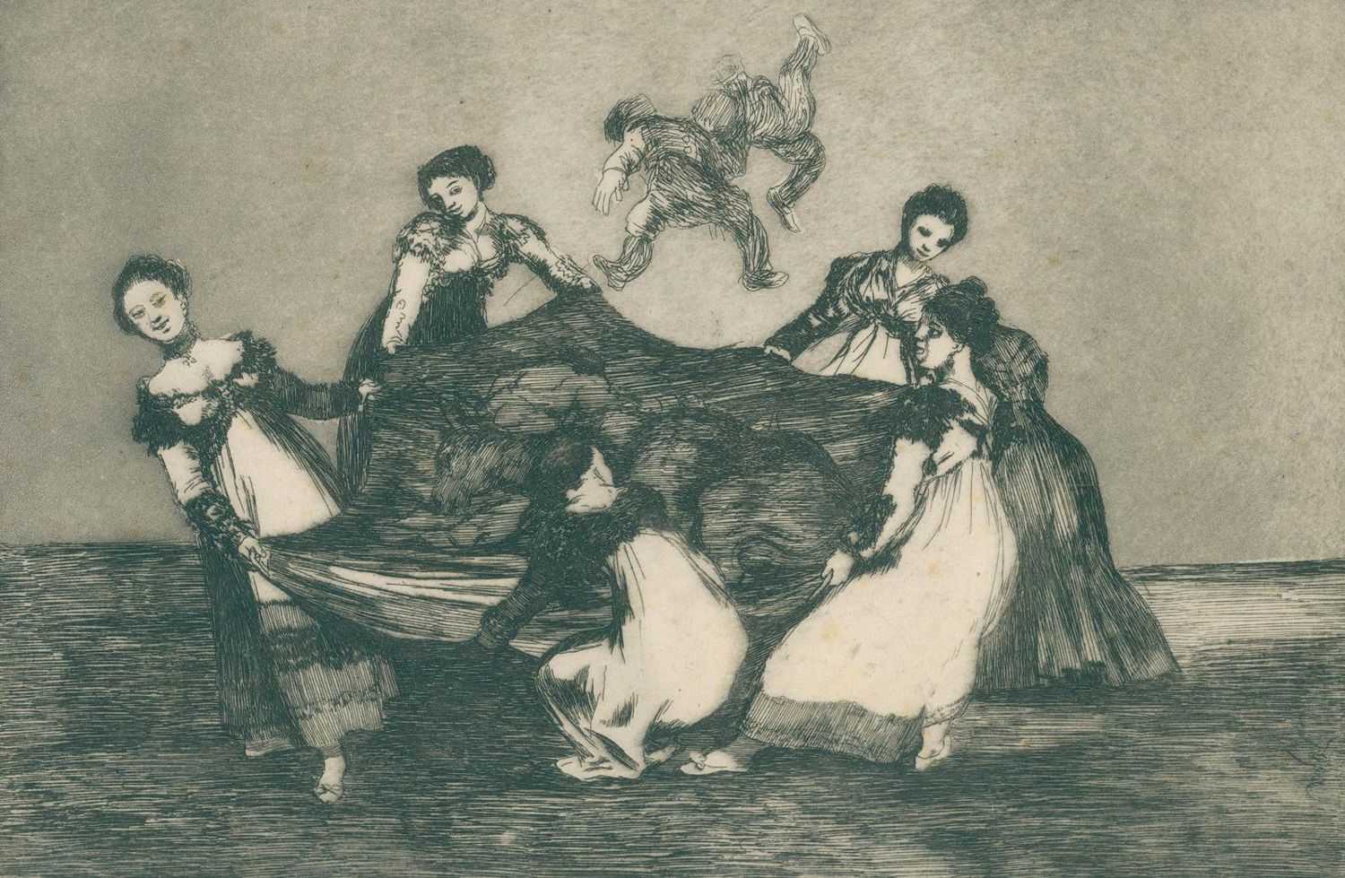 Große Abbildung Nr.1: 130-1453 Goya,F.de.: (Literatur und illustrierte Bücher 20.Jahrhundert - Alte Literatur in modernen Ausgaben)