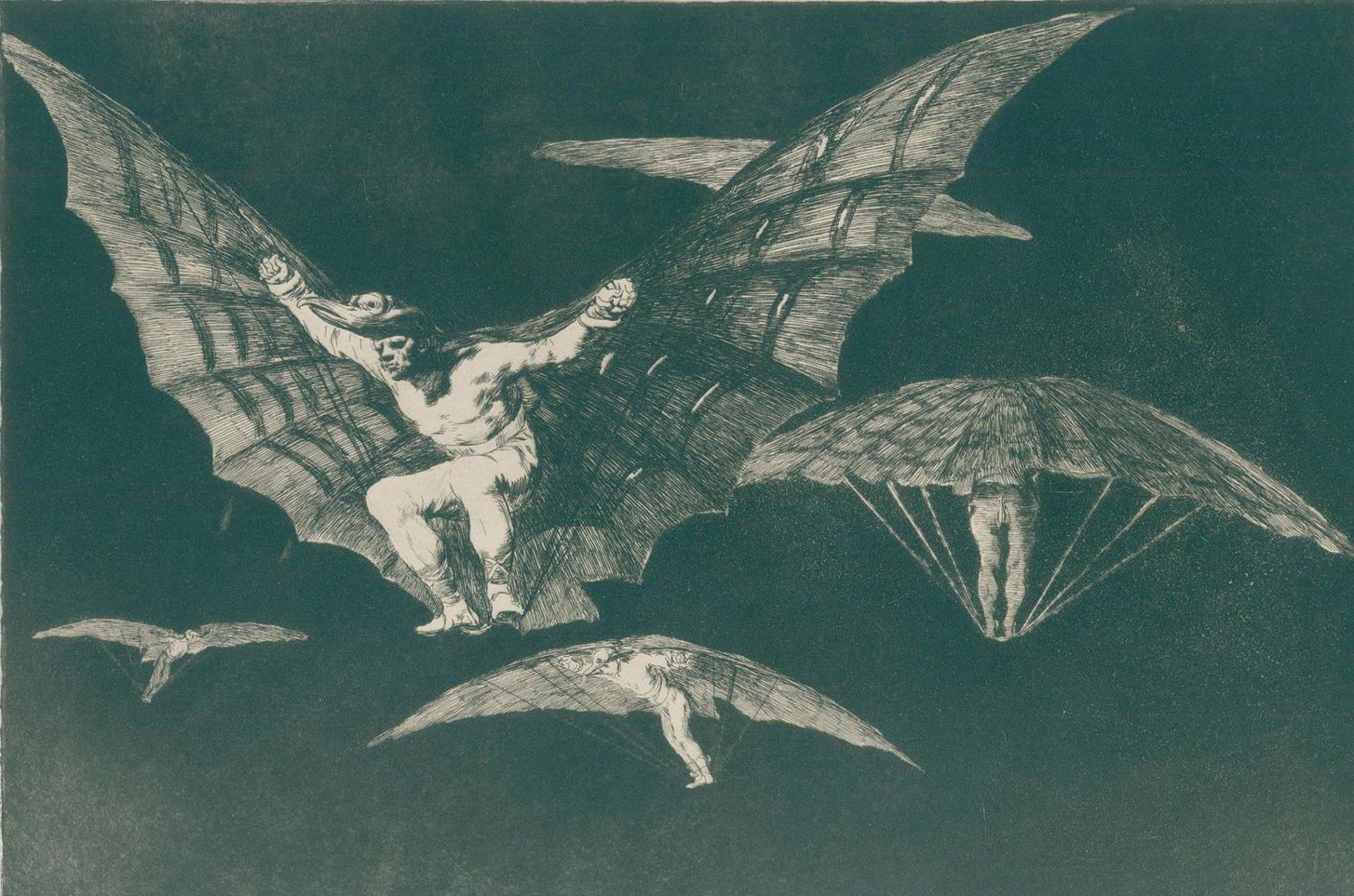 Große Abbildung Nr.3: 130-1453 Goya,F.de.: (Literatur und illustrierte Bücher 20.Jahrhundert - Alte Literatur in modernen Ausgaben)
