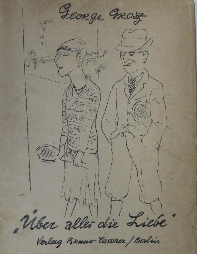 Große Abbildung Nr.1: 130-1466 Grosz,G.: (Literatur und illustrierte Bücher 20.Jahrhundert - Alte Literatur in modernen Ausgaben)
