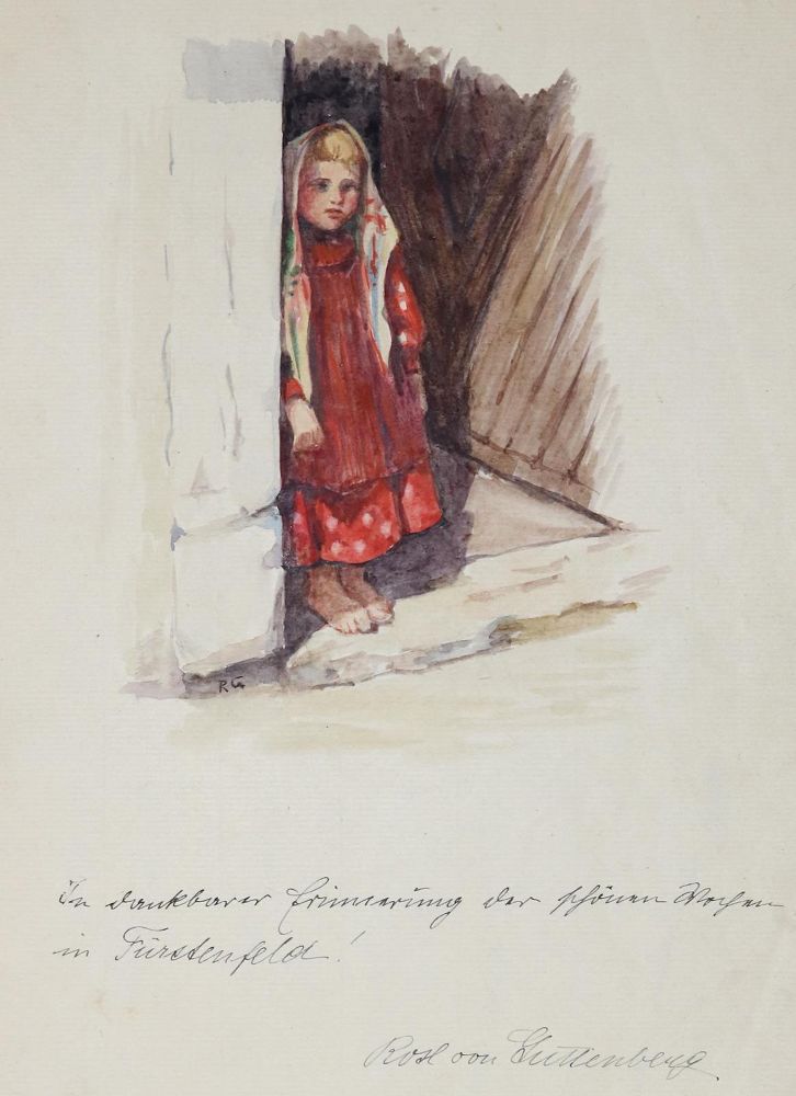 Große Abbildung Nr.1: 130-1467 Guttenberg,R.v.: (Literatur und illustrierte Bücher 20.Jahrhundert - Alte Literatur in modernen Ausgaben)
