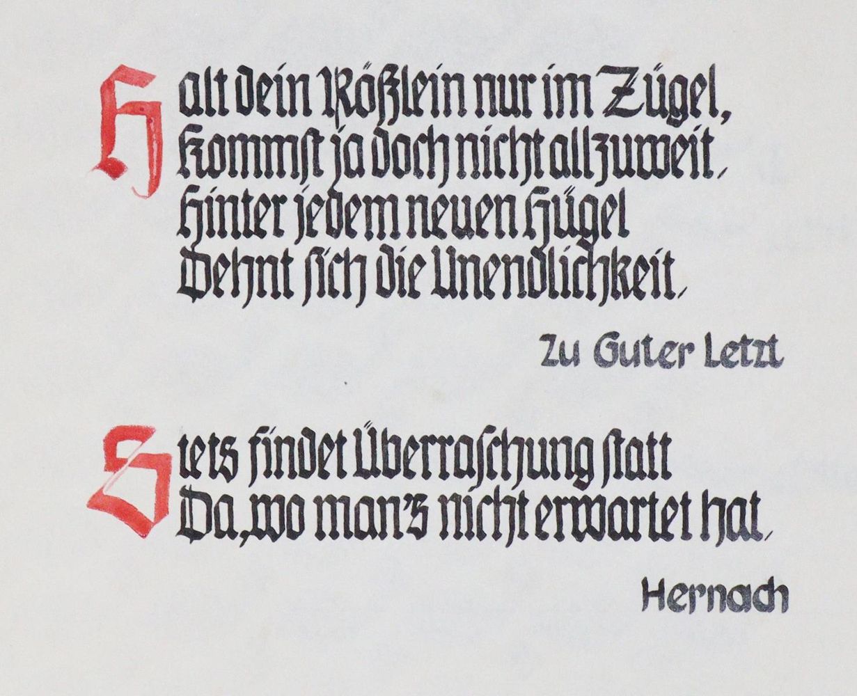 Große Abbildung Nr.1: 130-1468 Busch,W.: (Handschriften)
