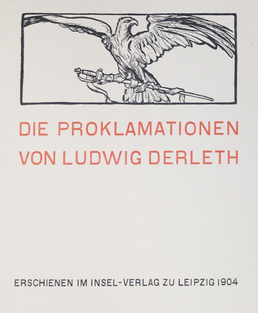 Große Abbildung Nr.1: 130-1491 Derleth,L.: (Insel-Verlag)