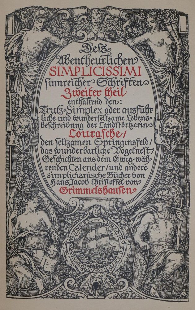 Große Abbildung Nr.1: 130-1492 Grimmelshausen,H.J.C.v.: (Insel-Verlag)