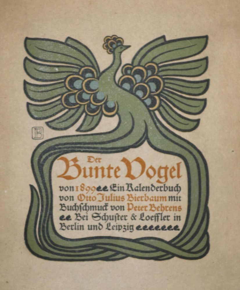 Große Abbildung Nr.1: 130-1498 Bierbaum,O.J.: (Jugendstil)