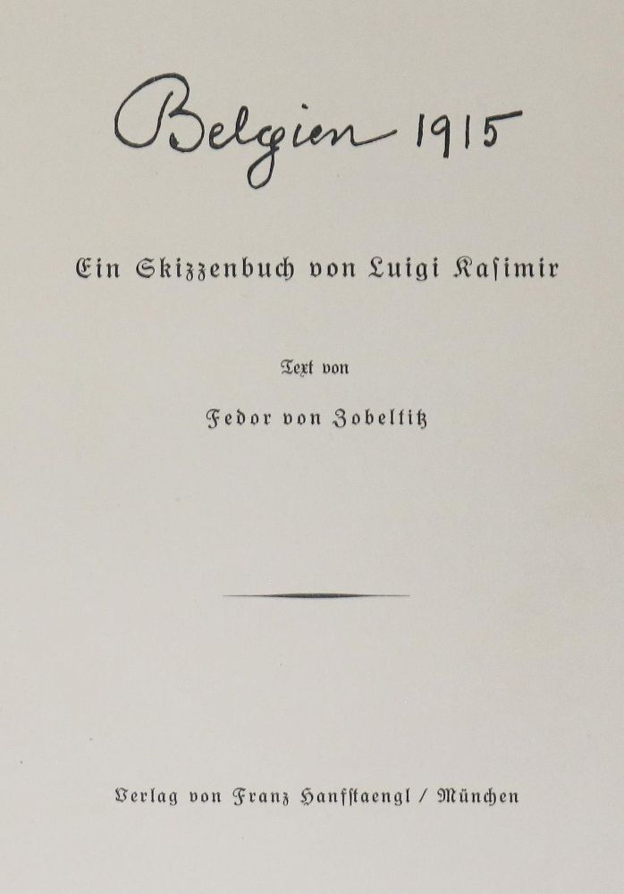 Große Abbildung Nr.2: 130-1500 Zobeltitz,F.v.: (Kasimir)