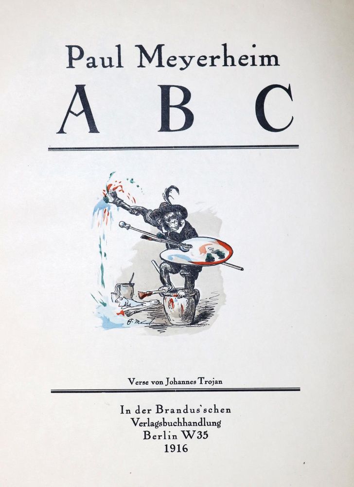 Große Abbildung Nr.1: 130-1539 Meyerheim,P.: (Literatur und illustrierte Bücher 20.Jahrhundert - Alte Literatur in modernen Ausgaben)
