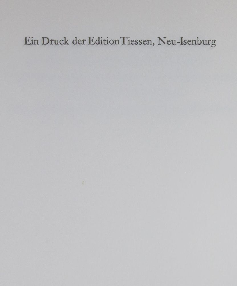 Große Abbildung Nr.2: 130-1565 Edition Tiessen.: (Pressendrucke)