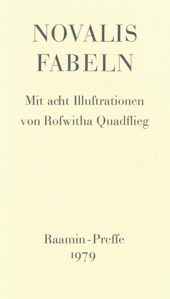 Große Abbildung Nr.1: 130-1587 Novalis.: (Raamin-Presse)