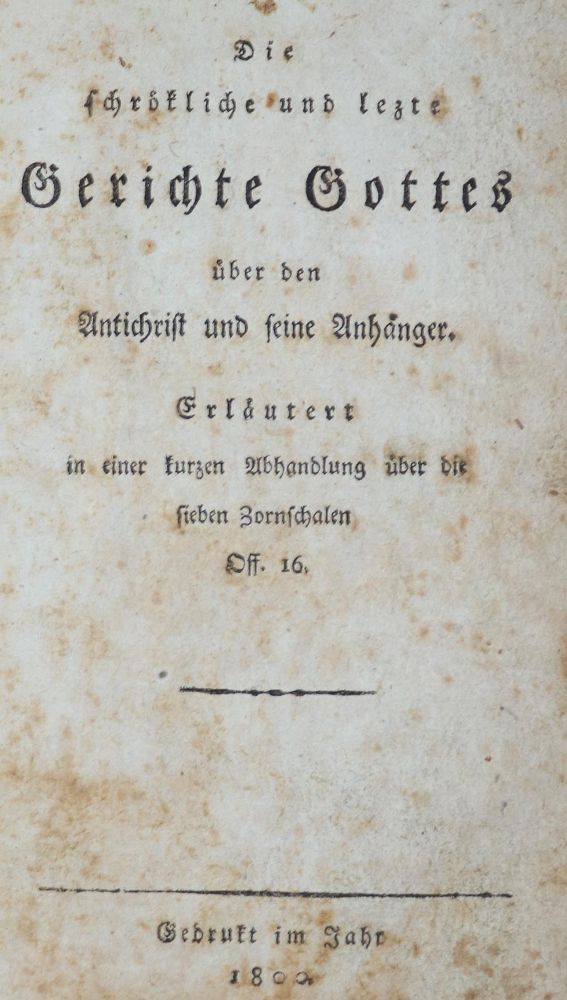 Große Abbildung Nr.1: 130-160 Gerichte Gottes,: (Alte Drucke, Handschriften und Theologie)