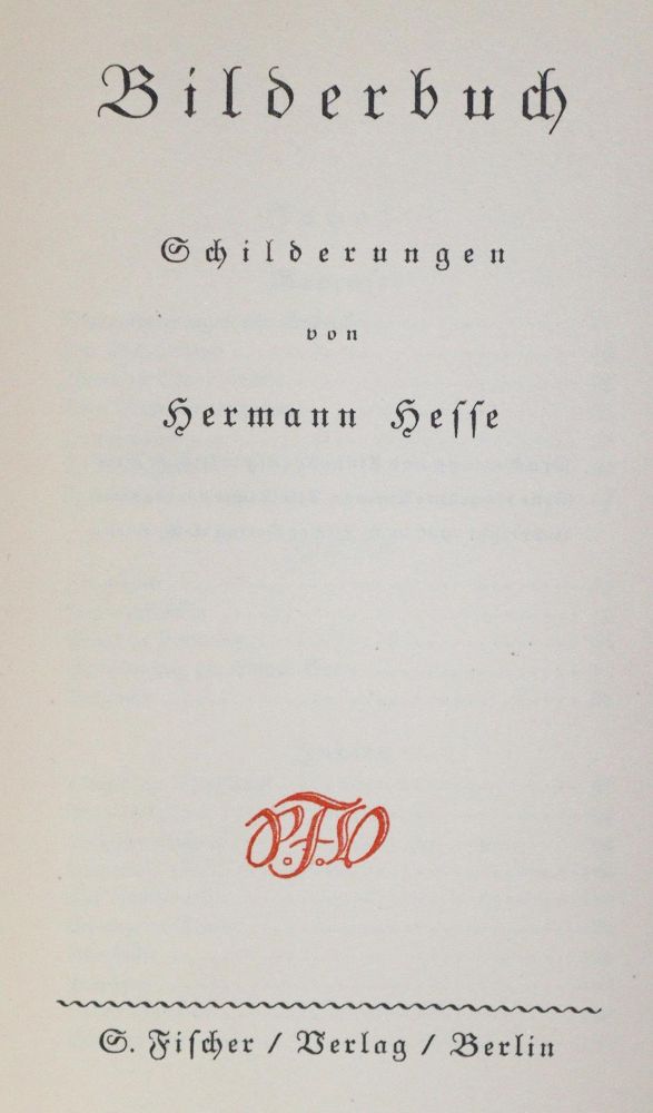 Große Abbildung Nr.1: 130-1607 Sammlung: (Literatur und illustrierte Bücher 20.Jahrhundert - Alte Literatur in modernen Ausgaben)