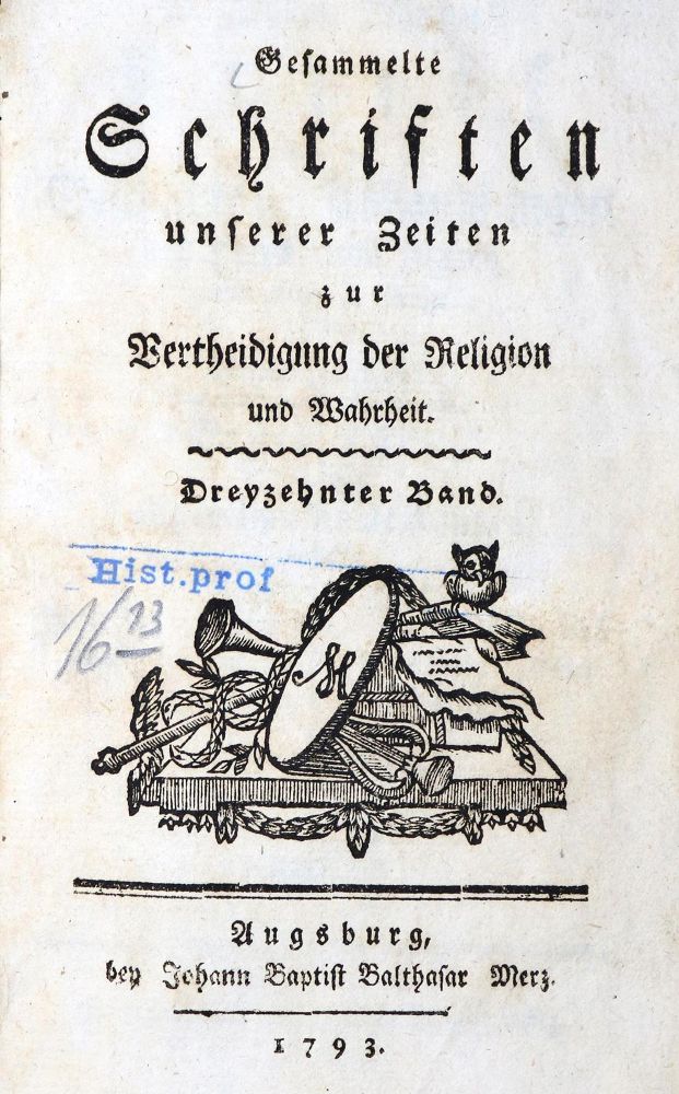 Große Abbildung Nr.1: 130-162 Gesammelte Schriften unserer Zeiten: (Alte Drucke, Handschriften und Theologie)