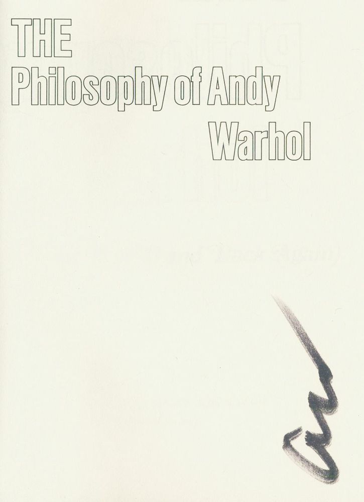 Große Abbildung Nr.1: 130-1654 Warhol,A.: (Literatur und illustrierte Bücher 20.Jahrhundert - Alte Literatur in modernen Ausgaben)