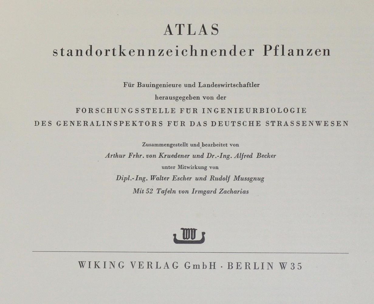 Große Abbildung Nr.2: 130-1685 Kruedener,A.v. u.a.: (Botanik)