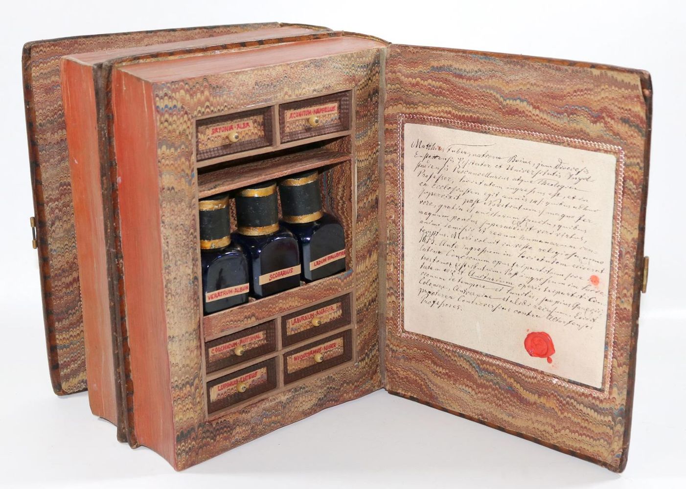 Große Abbildung Nr.3: 130-1690 Memento Mori, Gift Apotheke: (Botanik)