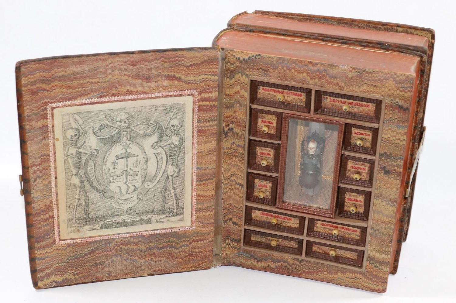 Große Abbildung Nr.5: 130-1690 Memento Mori, Gift Apotheke: (Botanik)