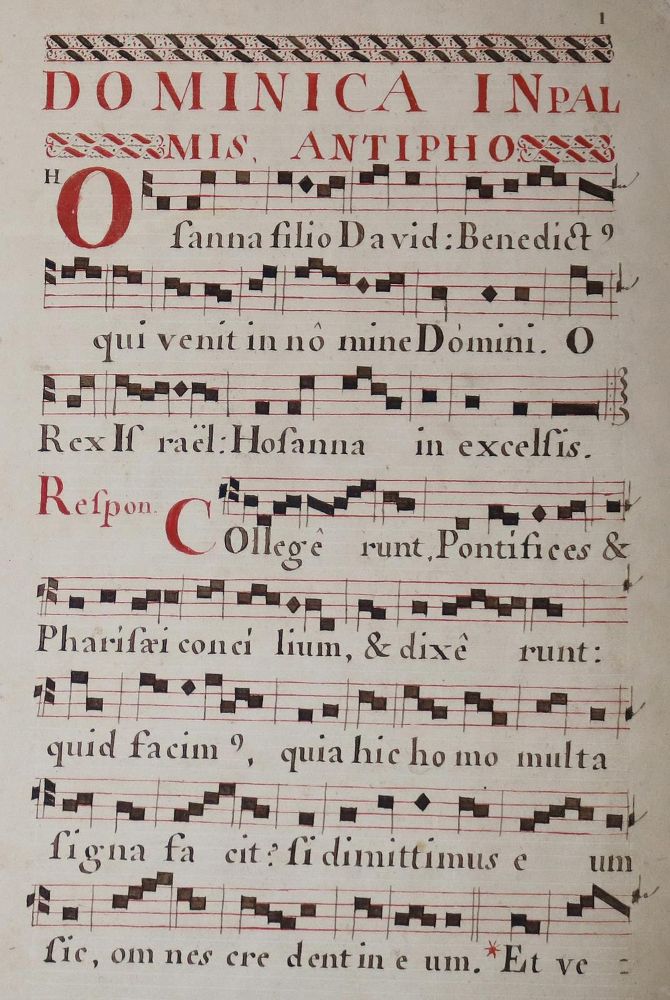 Große Abbildung Nr.1: 130-178 Antiphonar.: (Handschriften)