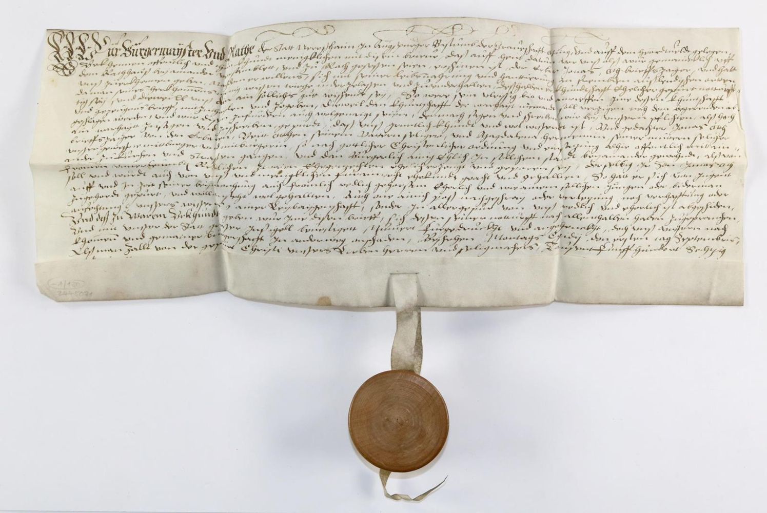 Große Abbildung Nr.1: 130-180 Kundschaft: (Handschriften, Neresheim)