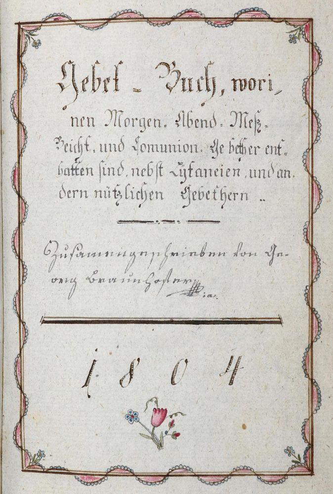 Große Abbildung Nr.2: 130-181 Officium sacrorum: (Handschriften)
