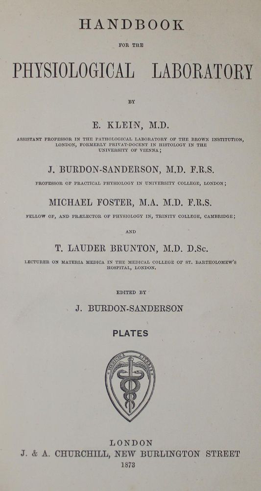 Große Abbildung Nr.1: 130-1818 Klein,E. u.a.: (Sammlung von Professor Dr.Dr. Johannes Büttner)
