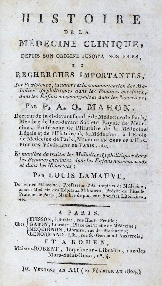 Große Abbildung Nr.1: 130-1837 Mahon,P.A.O.: (Sammlung von Professor Dr.Dr. Johannes Büttner)