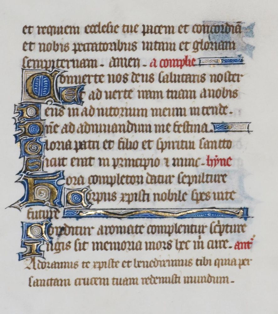 Große Abbildung Nr.11: 130-184 Stundenbuch.: (Handschriften)