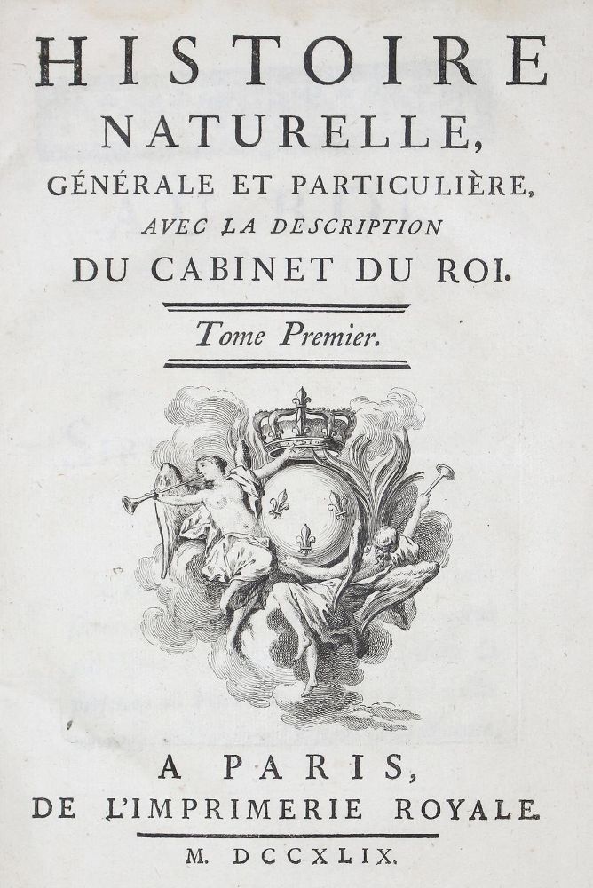 Große Abbildung Nr.1: 130-1901 Buffon,G.L.L.: (Zoologie)