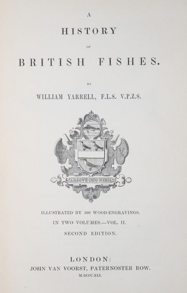 Große Abbildung Nr.1: 130-1910 Yarrell,W.: (Zoologie, Fische)