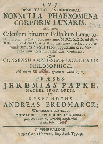 Große Abbildung Nr.1: 130-1945 Papke,J.: (Verschiedene Gebiete - Varia, Astronomie)