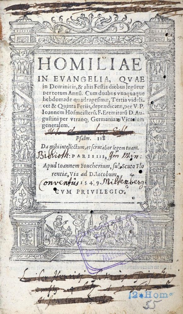 Große Abbildung Nr.1: 130-196 Hoffmeister,J.: (Alte Drucke, Handschriften und Theologie)