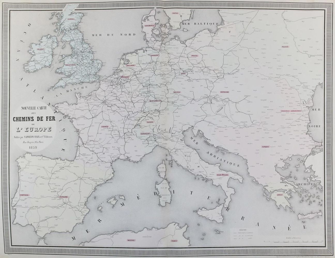 Große Abbildung Nr.1: 130-1966 Chaix,N.: (Verschiedene Gebiete - Varia, Eisenbahn)