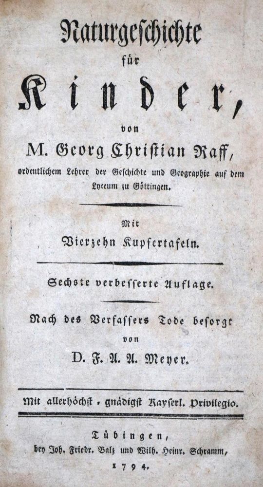 Große Abbildung Nr.3: 130-2026 (Scheibel,J.E.).: (Verschiedene Gebiete - Varia)