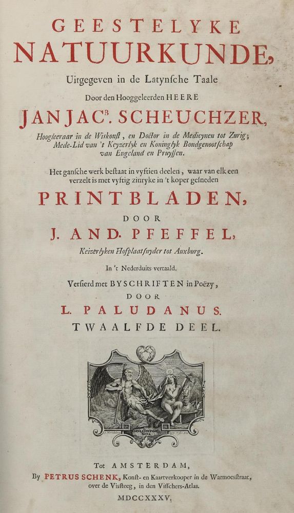 Große Abbildung Nr.4: 130-2027 Scheuchzer,J.J.: (Verschiedene Gebiete - Varia)