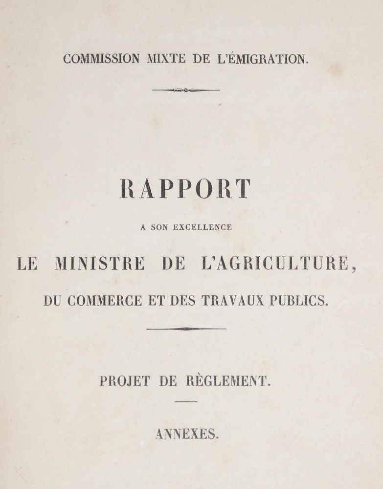 Große Abbildung Nr.1: 130-2045 Heurtier,(F.).: (Amerika, Auswanderung)