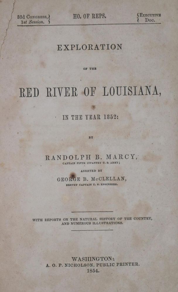 Große Abbildung Nr.1: 130-2057 Marcy,R.B. u. G.B.McClellan.: (Amerika)